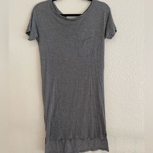 T by Alexander Wang T-Shirt Dress - Heather Gray